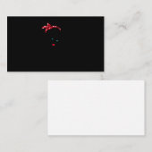 十八飛行付き添い人飛行付き添い人ロージーザリヴ 名刺 (正面/裏面)