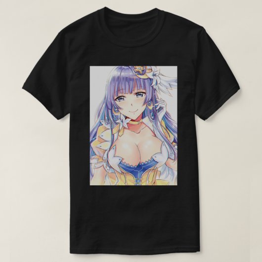 十六夜ミクDATE A Live 絵画's Art Tシャツ (デザイン正面)