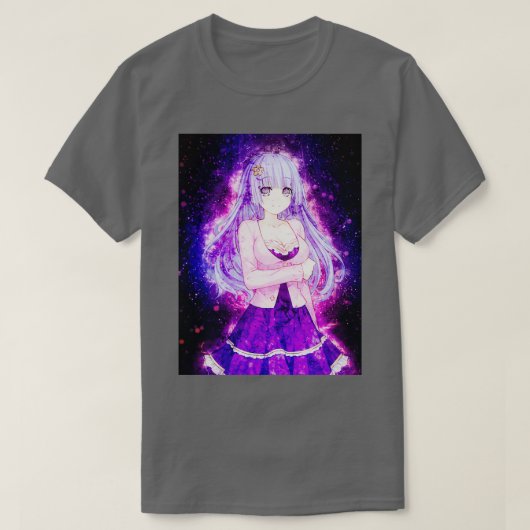 十六夜美久Date A Live 3 Tシャツ (デザイン正面)
