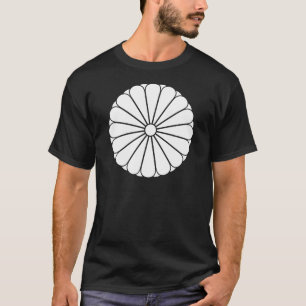 十六葉八重表菊 Tシャツ