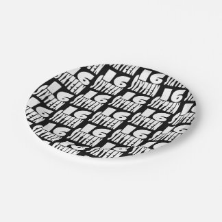 十六誕生日十六日 ペーパープレート