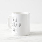 十分おもしろいに設計されたマグカップ コーヒーマグカップ (正面左)