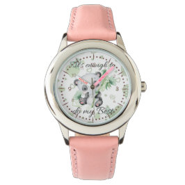 十分だ |かわいい肯定 |パンダ 腕時計