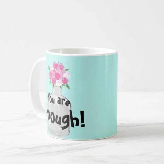 十分なかわいらしいマグです コーヒーマグカップ (正面左)