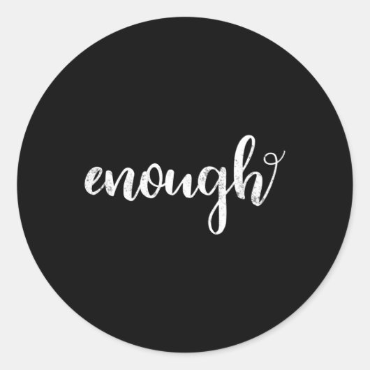 十分なエンドガン暴動銃規制衣服オレンジ ラウンドシール (正面)