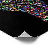 十分なレジスタファースト平和愛アンチ銃暴力 ポスター (角)