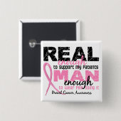 十分な人を十分な患者2の乳癌実在して下さい 缶バッジ (正面&裏面)