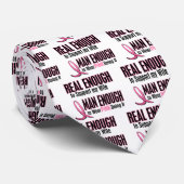 十分な人を十分な1人の妻の乳癌実在して下さい ネクタイ (ロール)