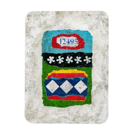 十分な冷凍機のマグネットアートを閉じる マグネット (縦)