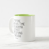 十分な園芸を行わないユーモアのある ツートーンマグカップ (正面左)