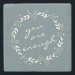 十分な引用文感動的スタイリッシュフローラ ストーンコースター<br><div class="desc">お客様は十分な数の引用文感動的スタイリッシュフローラストーンコースター</div>