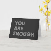 十分な感動的レトロ70sタイポグラフィ カード (黄色い花)