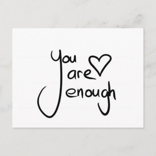 十分な有望なカードです シーズンポストカード (正面)