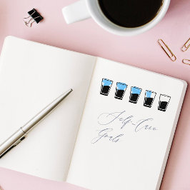 十分な水を飲む自己気にゴールメンタルヘルス セルフインキングスタンプ