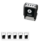 十分な水を飲む自己気にゴールメンタルヘルス セルフインキングスタンプ (インサイチュ)