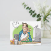 十分な睡眠 ポストカード (スタンド正面)