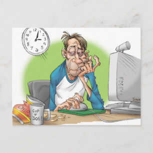十分な睡眠 ポストカード