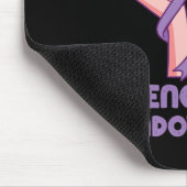 十分な過剰摂取パープルリボンオピオイド過剰摂取アワール マウスパッド (コーナー)