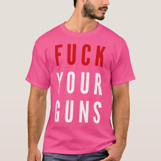十分な銃の制御を今すぐプロの銃の制御 Tシャツ (正面)