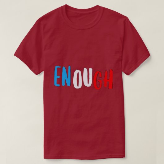 十分なTシャツ Tシャツ (デザイン正面)