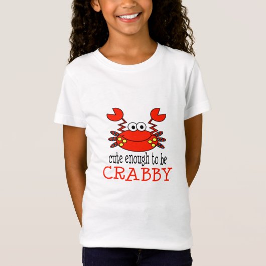 十分にかわいいCrabbyあるため Tシャツ (正面)