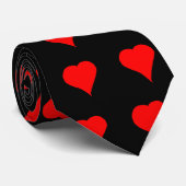 十分にハート-タイの ネクタイ (ロール)