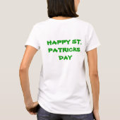 十分に偽りの、ST. PATRICKS日のティー Tシャツ (裏面)
