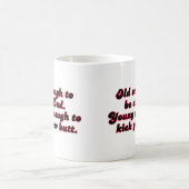 十分に古いパパ コーヒーマグカップ (中央)