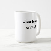 十分に大げさに言えば コーヒーマグカップ (正面右)