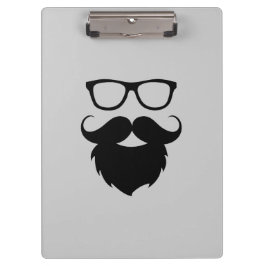 十分に成長したおもしろいなひげの人 クリップボード