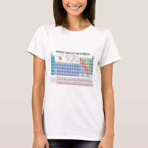 十分に更新される要素の周期表 Tシャツ
