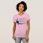 十分に毎日住んで下さい Tシャツ (正面フル)