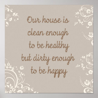 十分に清潔にする ポスター