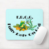 十分に神のマウスパッドに頼って下さい マウスパッド (マウス)