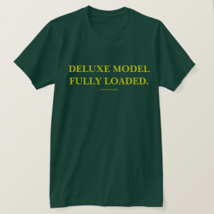 十分に荷を積まれるデラックスなモデル Tシャツ