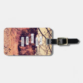 十分に開いた宇宙IIの荷物のラベル ラゲッジタグ (正面横)