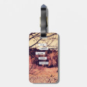 十分に開いた宇宙IIの荷物のラベル ラゲッジタグ (裏面縦)