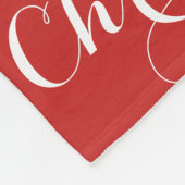 十分にCutomizableの孫のクリスマスの小妖精や小人 フリースブランケット (角)