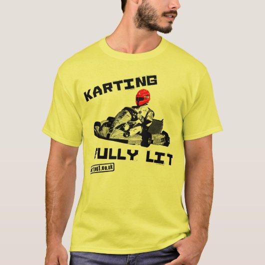 十分にKartingのLit Tシャツ (正面)