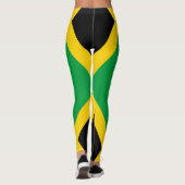 十分のジャマイカの旗 レギンス (裏面)
