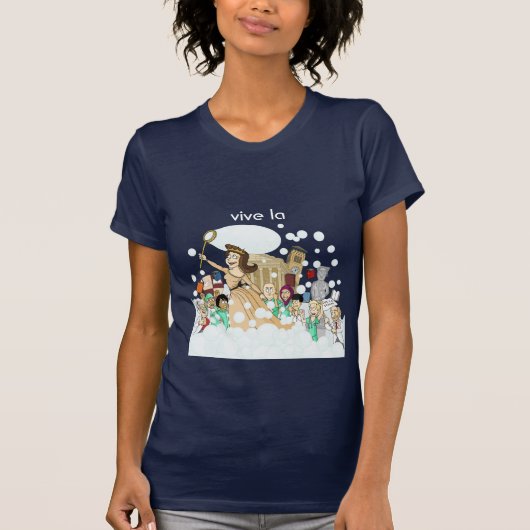 十分の泡 Tシャツ (正面)