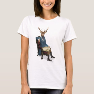 十分の顕著なシカ3 Tシャツ