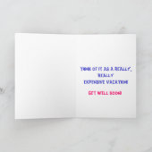 十分休暇を得て下さい カード (内部)