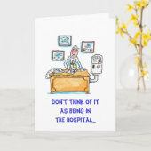 十分休暇を得て下さい カード (黄色い花)