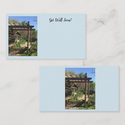 十分花屋のエンクロージャカード エンクロージャーカード (正面/裏面)