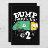 (十四)ごみ収集車用ファン セーブザデート (正面/裏面)