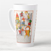 十大家は高くて大きなラテマグ カフェラテマグ (左アングル)