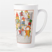 十大家は高くて大きなラテマグ カフェラテマグ (右)