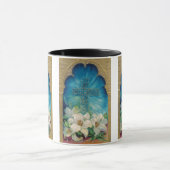 十字およびユリとのイースター マグカップ (中央)