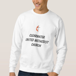 十字および炎、ClearwaterUnited MethodistChurch スウェットシャツ